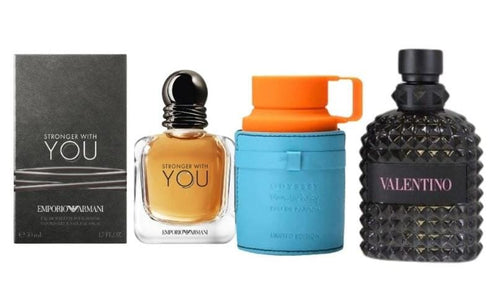 Combo stronger whit you + Valentino Born In Roma + Mandarin sky + obsequio